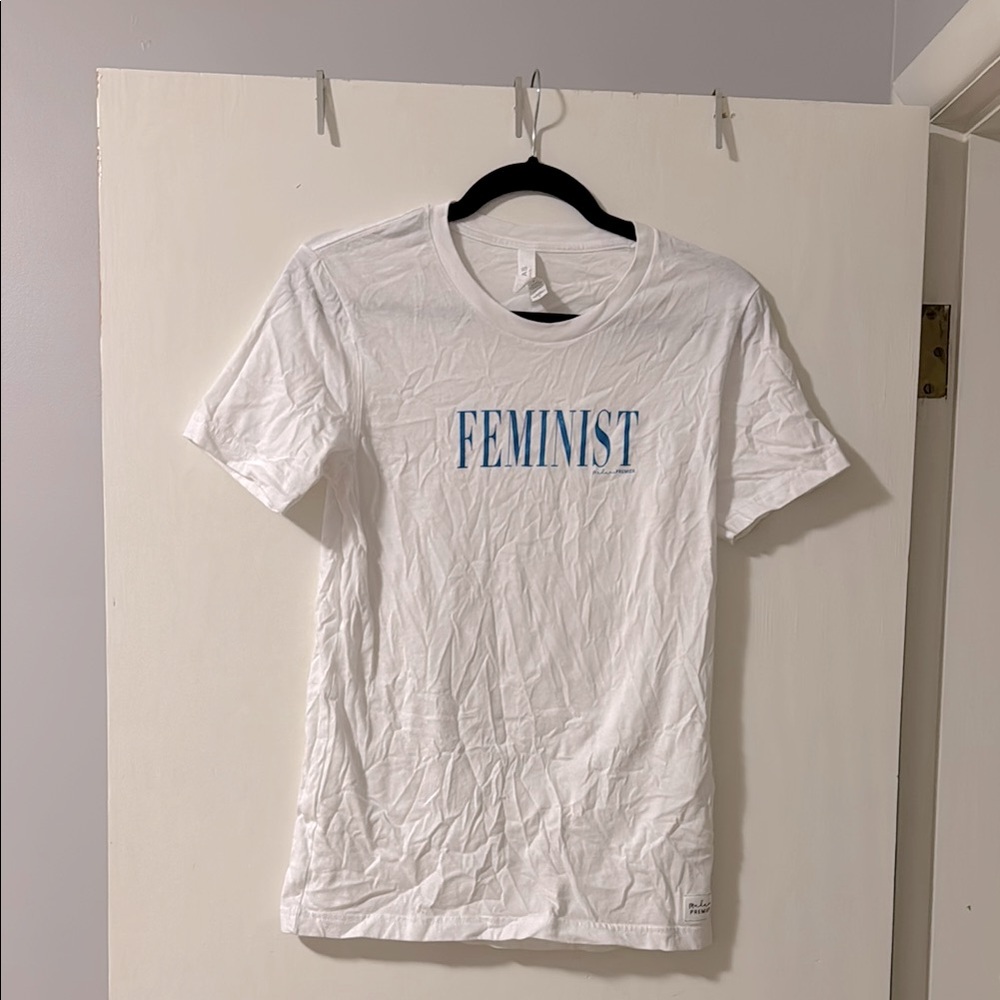 White Feminist T-Shirt